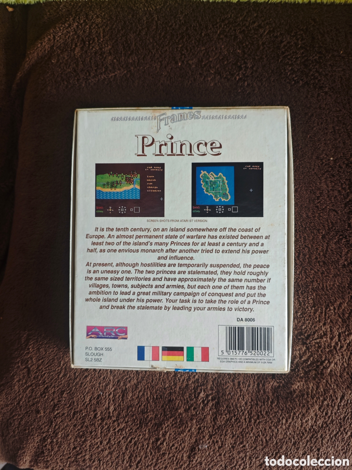Videojuegos y consolas: Juego Prince Amiga 1989 Atari - Foto 3