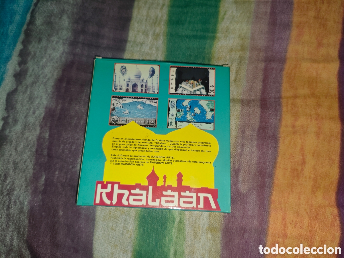 Videojuegos y consolas: Khalaan Commodore Amiga Rainbow Arts - Foto 3