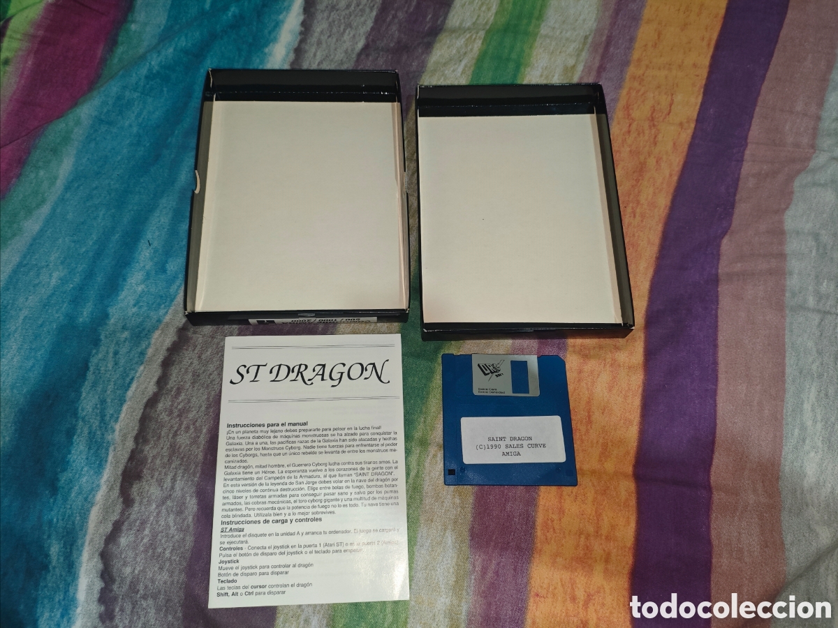 Videojuegos y consolas: Commodore amiga ST Saint Dragon - Foto 2