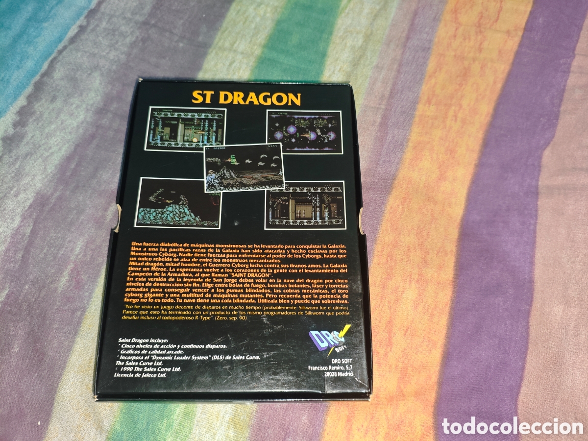 Videojuegos y consolas: Commodore amiga ST Saint Dragon - Foto 4