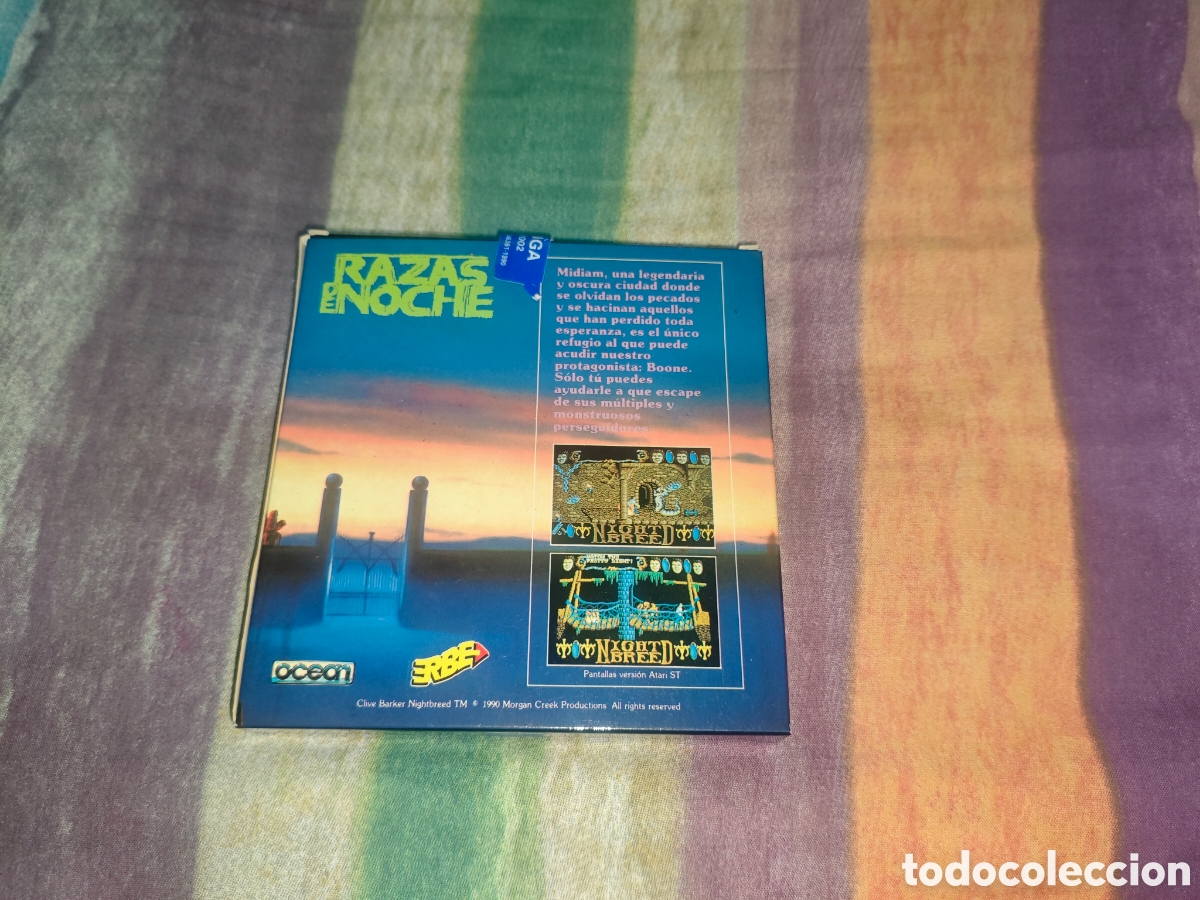 Videojuegos y consolas: AMIGA Razas de Noche (Nightbreed) + mapa - Foto 4