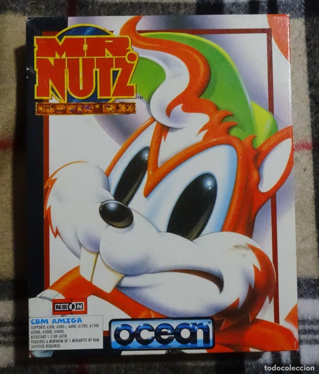 Videojuegos y consolas: MR NUTZ: HOPPIN MAD. OCEAN. COMMODORE AMIGA. &iexcl;FUNCIONANDO! - Foto 1