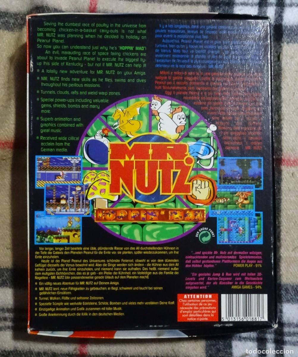 Videojuegos y consolas: MR NUTZ: HOPPIN MAD. OCEAN. COMMODORE AMIGA. &iexcl;FUNCIONANDO! - Foto 2