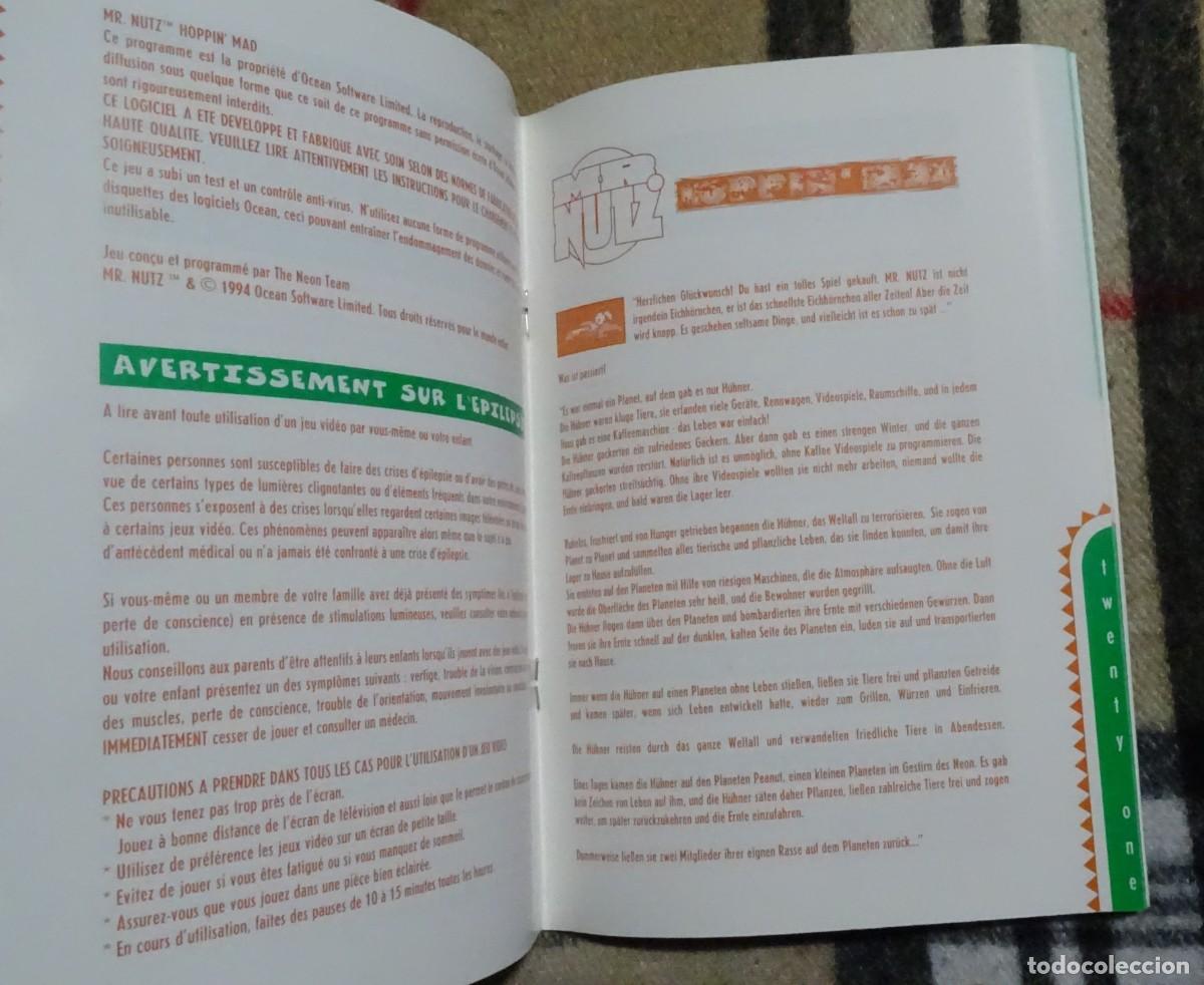 Videojuegos y consolas: MR NUTZ: HOPPIN MAD. OCEAN. COMMODORE AMIGA. &iexcl;FUNCIONANDO! - Foto 12