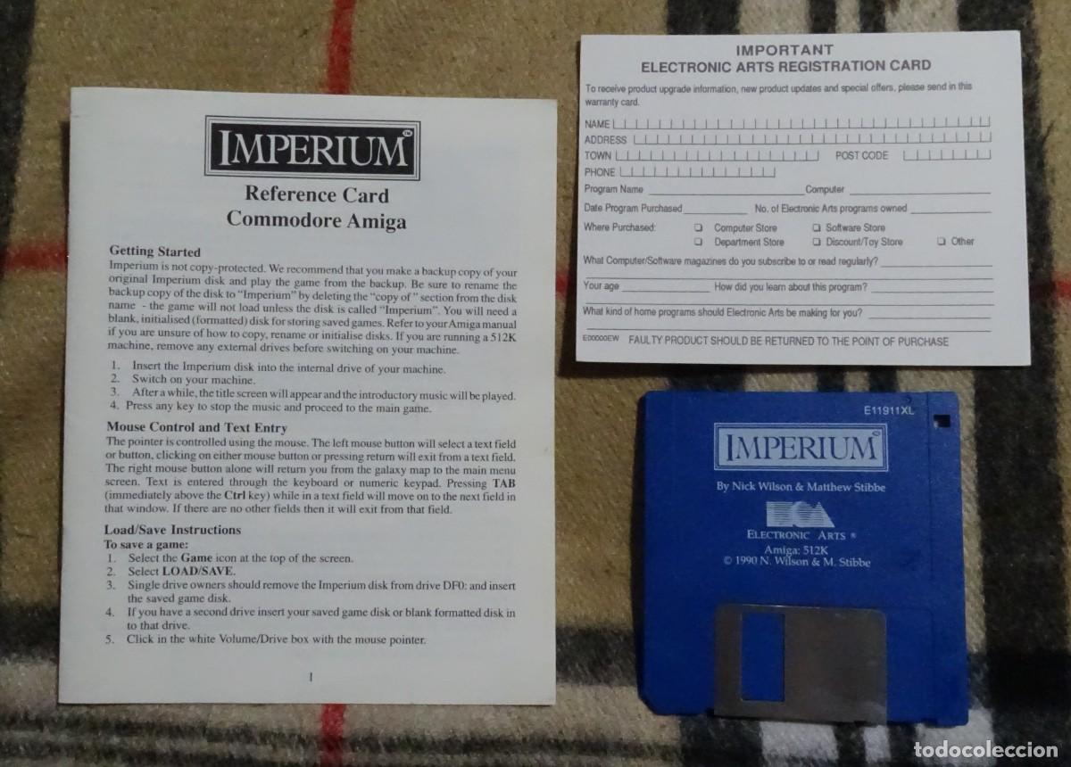 Videojuegos y consolas: IMPERIUM. ELECTRONIC ARTS. COMMODORE AMIGA. &iexcl;FUNCIONANDO! - Foto 9
