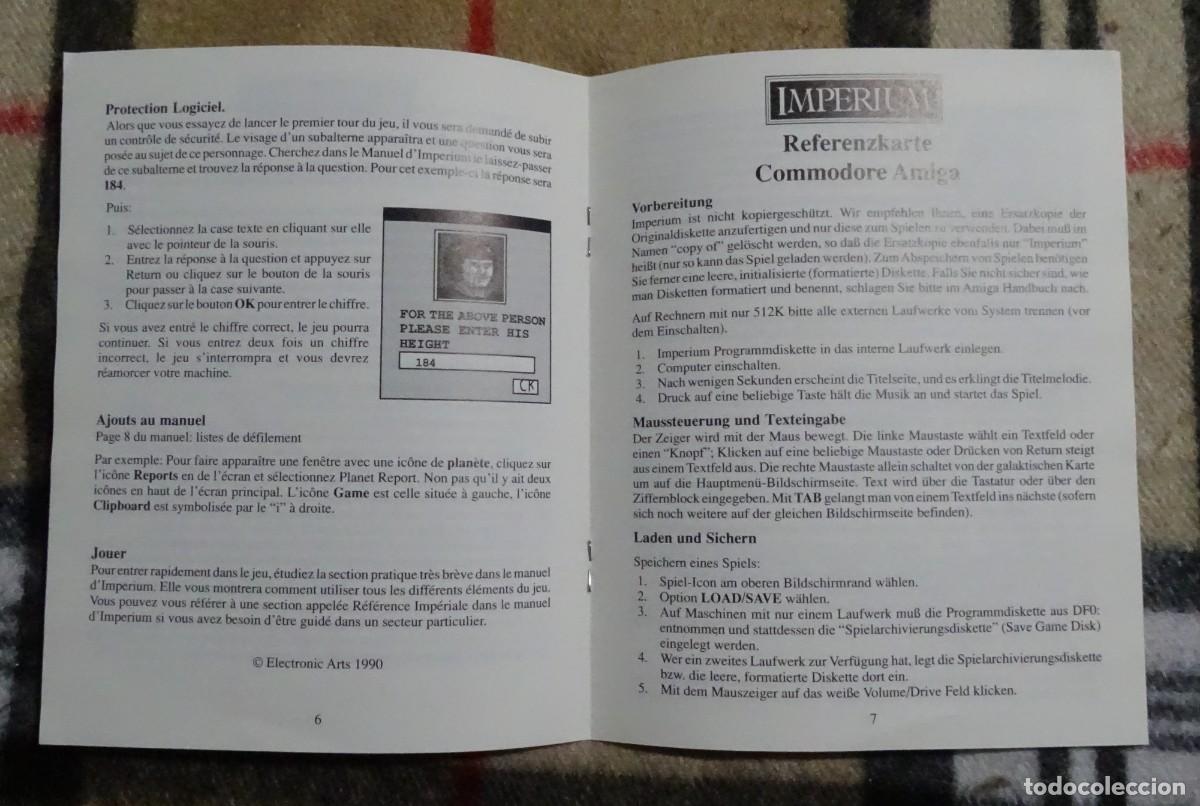 Videojuegos y consolas: IMPERIUM. ELECTRONIC ARTS. COMMODORE AMIGA. &iexcl;FUNCIONANDO! - Foto 12