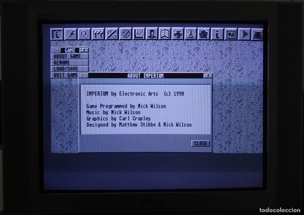 Videojuegos y consolas: IMPERIUM. ELECTRONIC ARTS. COMMODORE AMIGA. &iexcl;FUNCIONANDO! - Foto 18