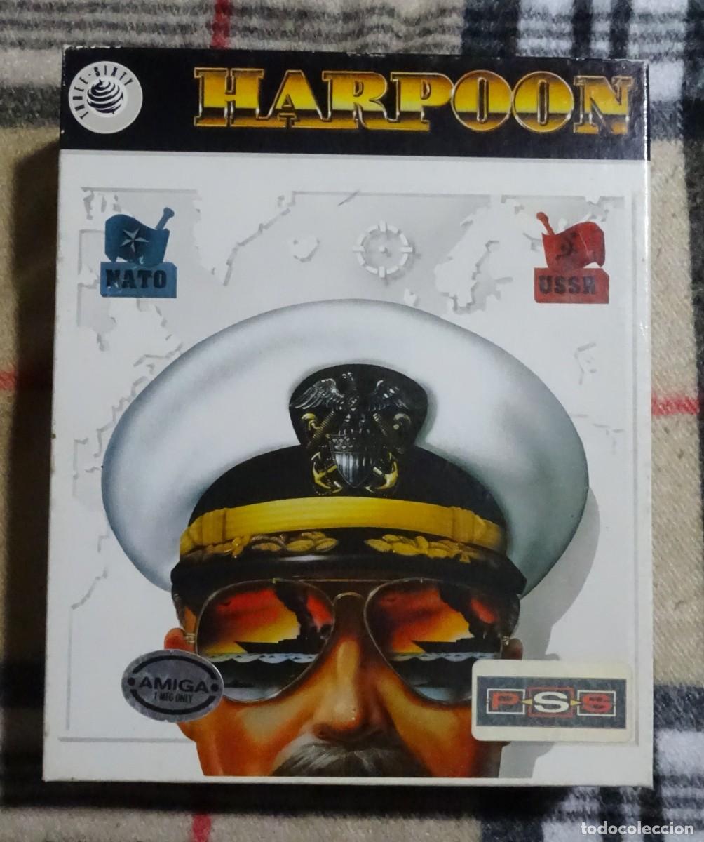 Videojuegos y consolas: HARPOON. ELECTRONIC ARTS. COMMODORE AMIGA. &iexcl;FUNCIONANDO! - Foto 1