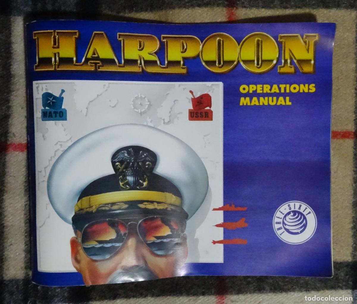Videojuegos y consolas: HARPOON. ELECTRONIC ARTS. COMMODORE AMIGA. &iexcl;FUNCIONANDO! - Foto 12