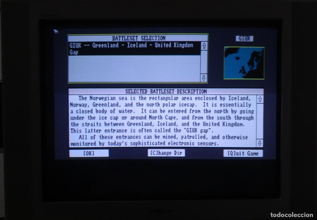 Videojuegos y consolas: HARPOON. ELECTRONIC ARTS. COMMODORE AMIGA. &iexcl;FUNCIONANDO! - Foto 19