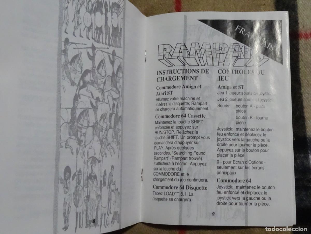 Videojuegos y consolas: RAMPART. DOMARK. COMMODORE AMIGA. &iexcl;FUNCIONANDO! - Foto 12
