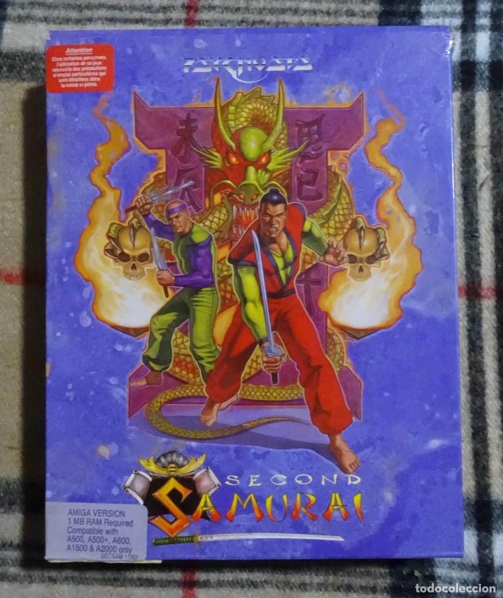 Videojuegos y consolas: SECOND SAMURAI. VIVID IMAGE - PSYGNOSIS. COMMODORE AMIGA. &iexcl;FUNCIONANDO! - Foto 1