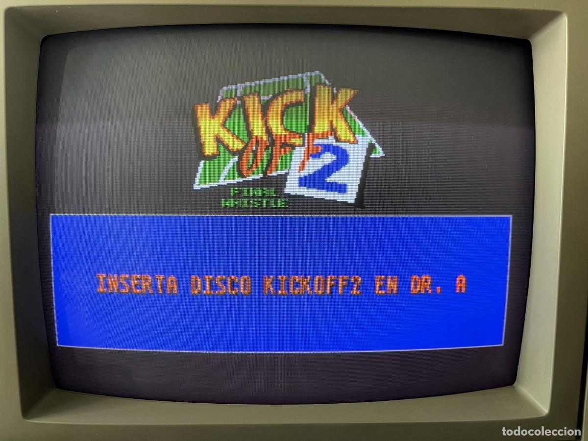 Videojuegos y consolas: THE FINAL WHISTLE-DATA DISK KICK OFF 2-COMMODORE AMIGA-ANCO-A&Ntilde;O 1990 - FUNCIONANDO - Foto 8