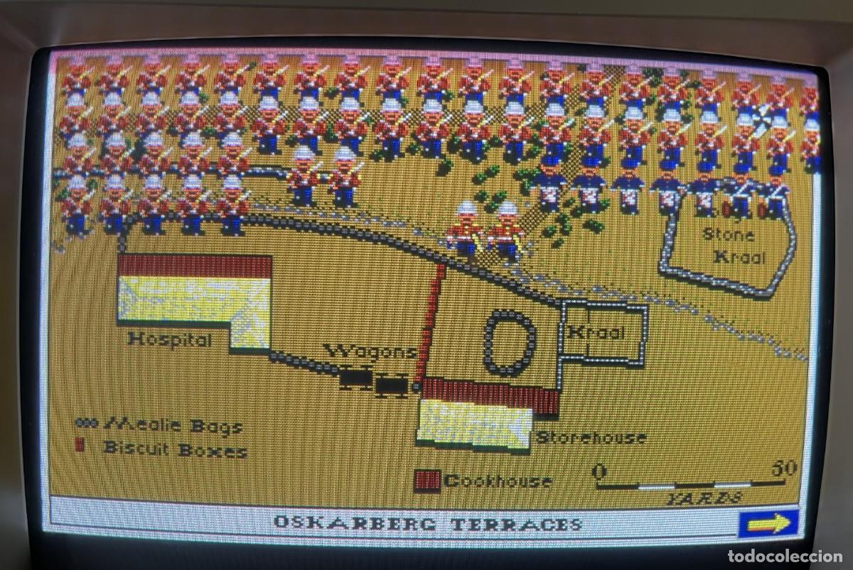 Videojuegos y consolas: RORKE&rsquo;S DRIFT - COMMODORE AMIGA &ndash; IMPRESSIONS &ndash; (ESPA&Ntilde;A) - 1990 - FUNCIONANDO - Foto 3