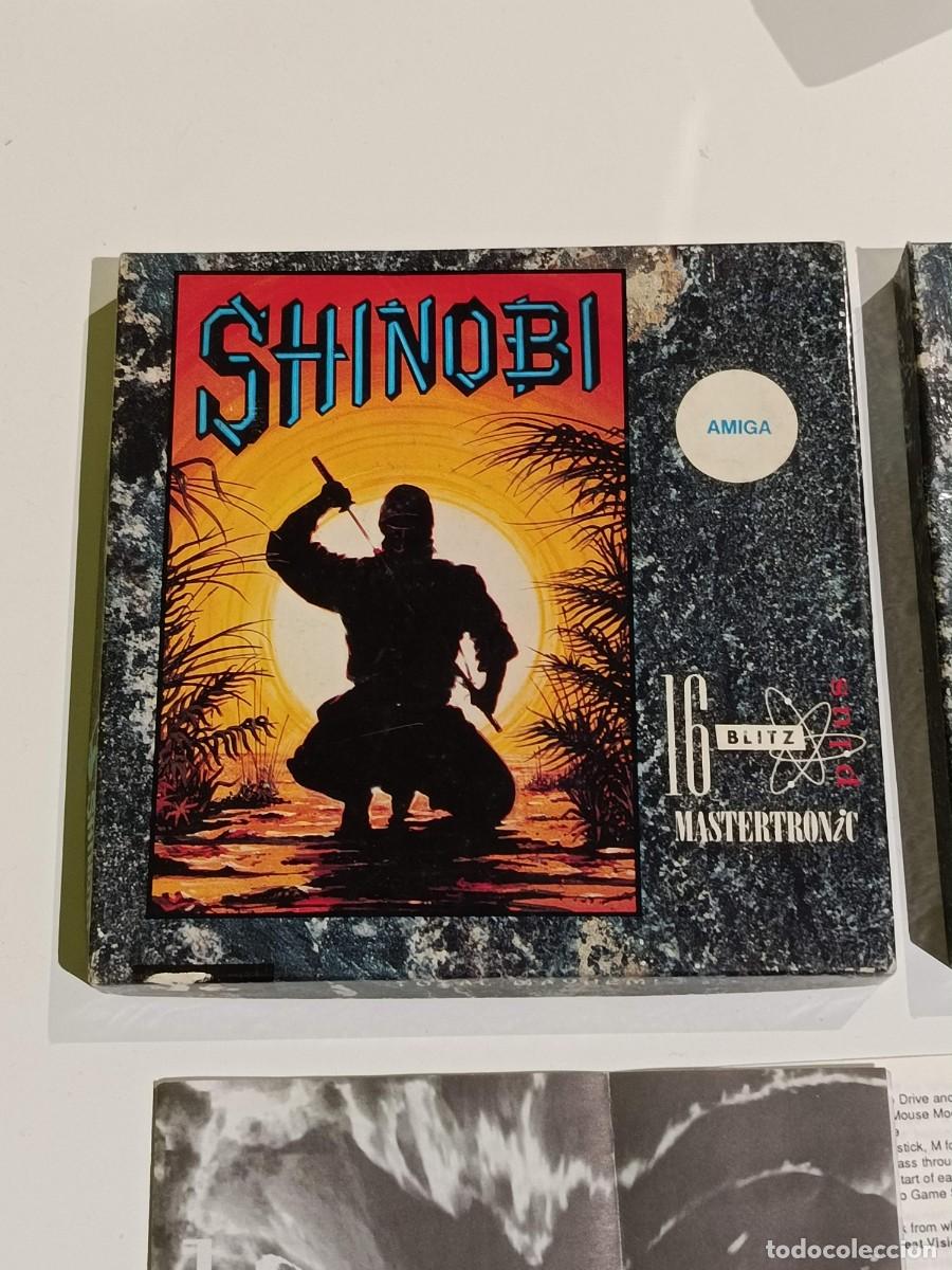 Videojuegos y consolas: Juego commodore Amiga Shinobi - Foto 1