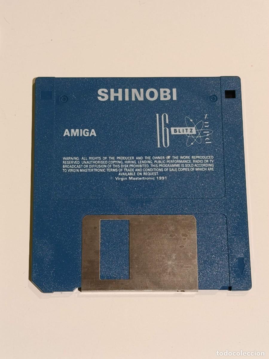 Videojuegos y consolas: Juego commodore Amiga Shinobi - Foto 5