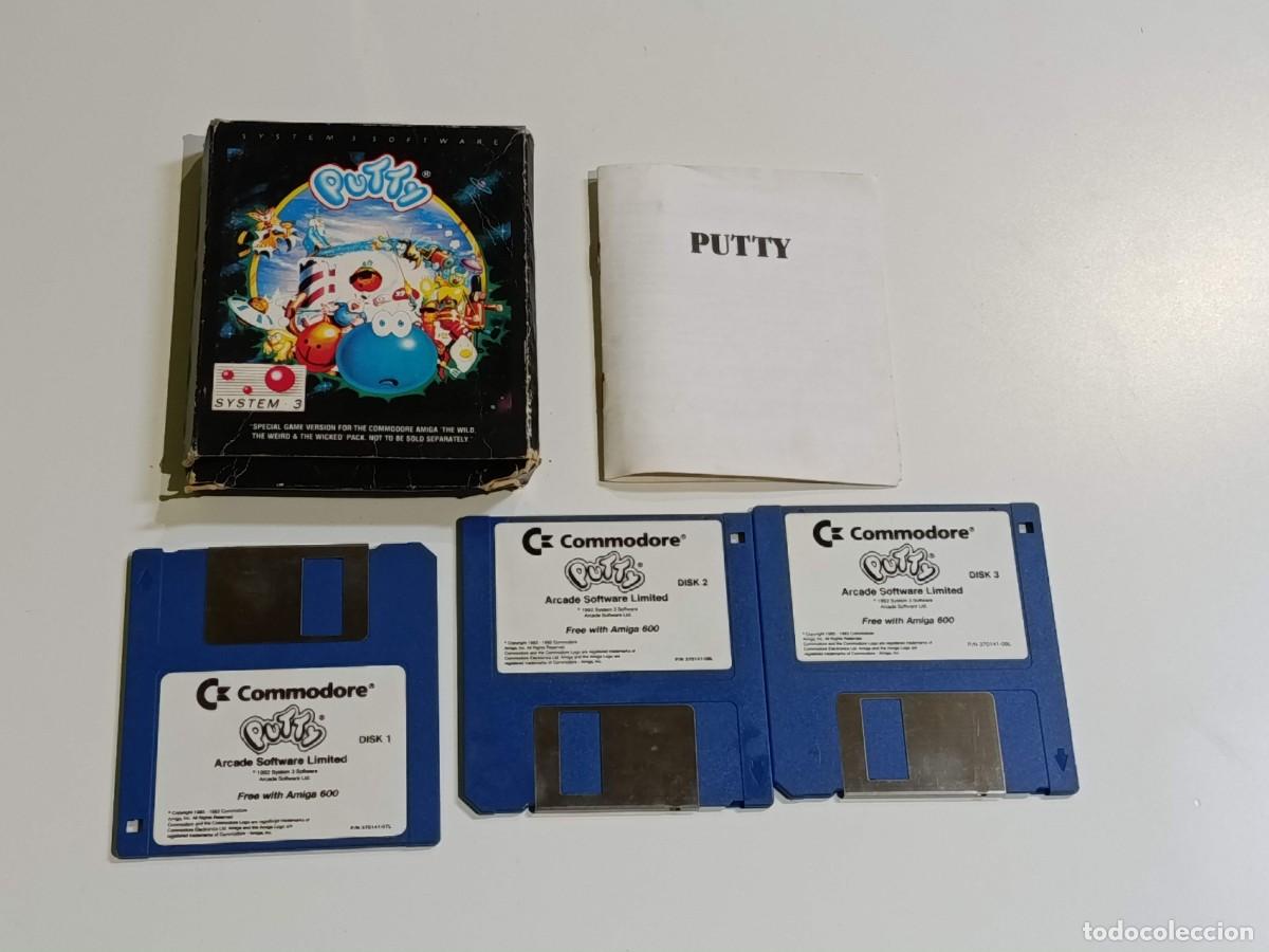Videojuegos y consolas: Juego commodore Amiga Putty - Foto 1