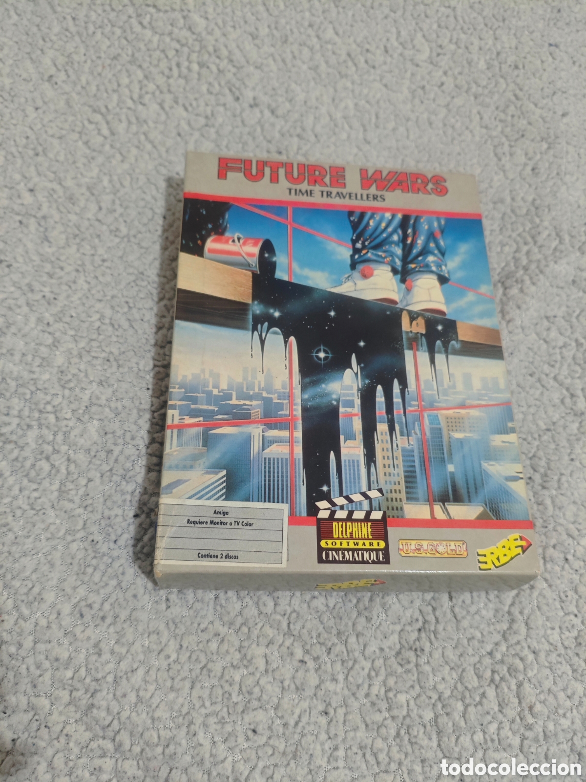 Videojuegos y consolas: Future Wars Commodore Amiga Espa&ntilde;ol - Foto 2
