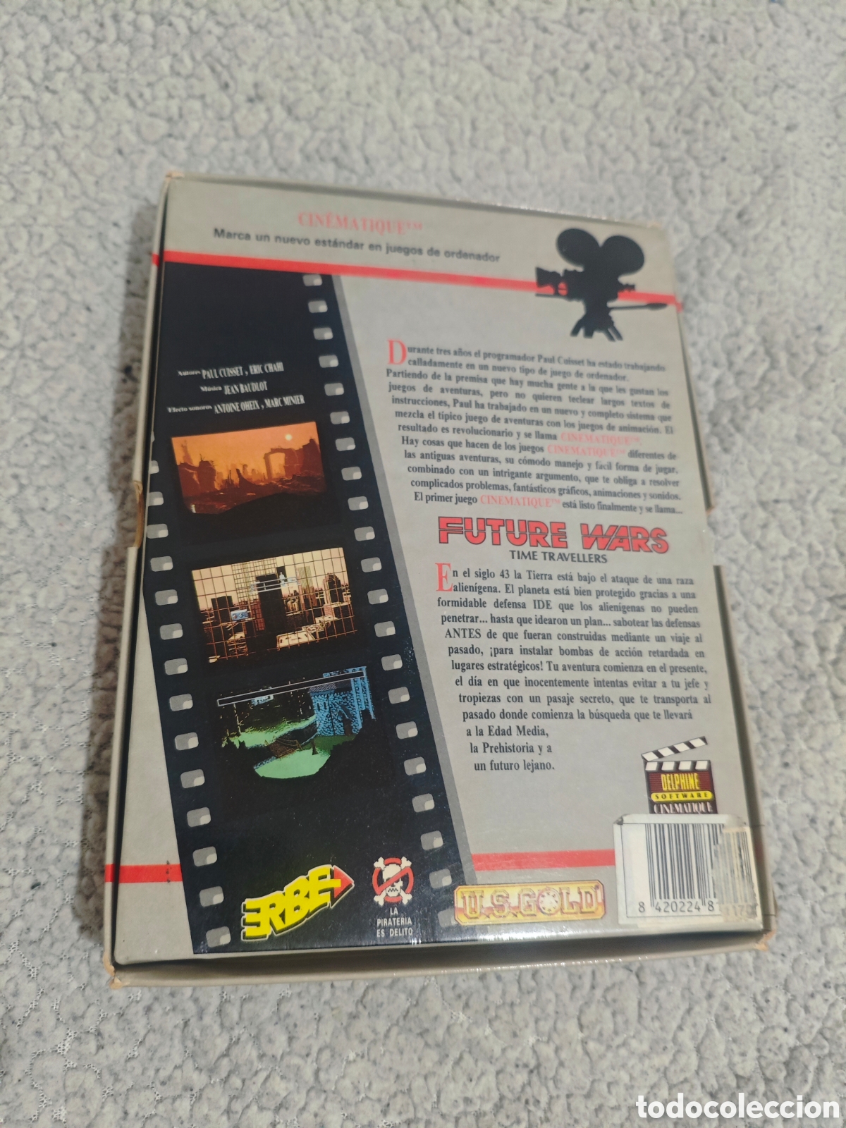 Videojuegos y consolas: Future Wars Commodore Amiga Espa&ntilde;ol - Foto 3