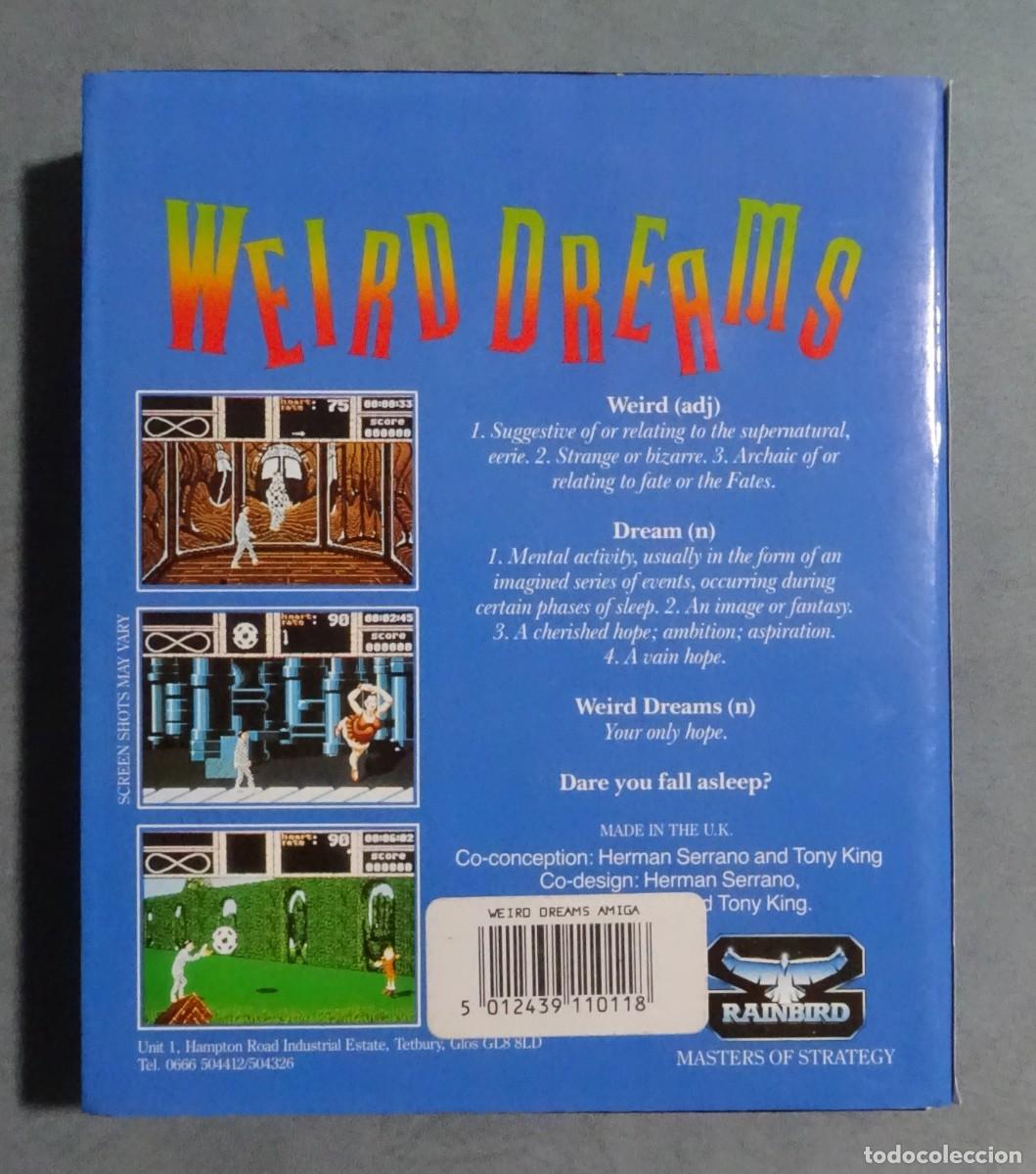 Videojuegos y consolas: WEIRD DREAMS. RAINBIRD. COMMODORE AMIGA. &iexcl;FUNCIONANDO! - Foto 2