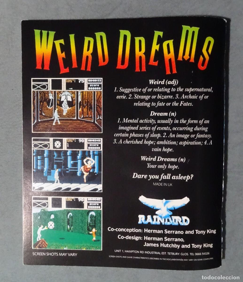 Videojuegos y consolas: WEIRD DREAMS. RAINBIRD. COMMODORE AMIGA. &iexcl;FUNCIONANDO! - Foto 12