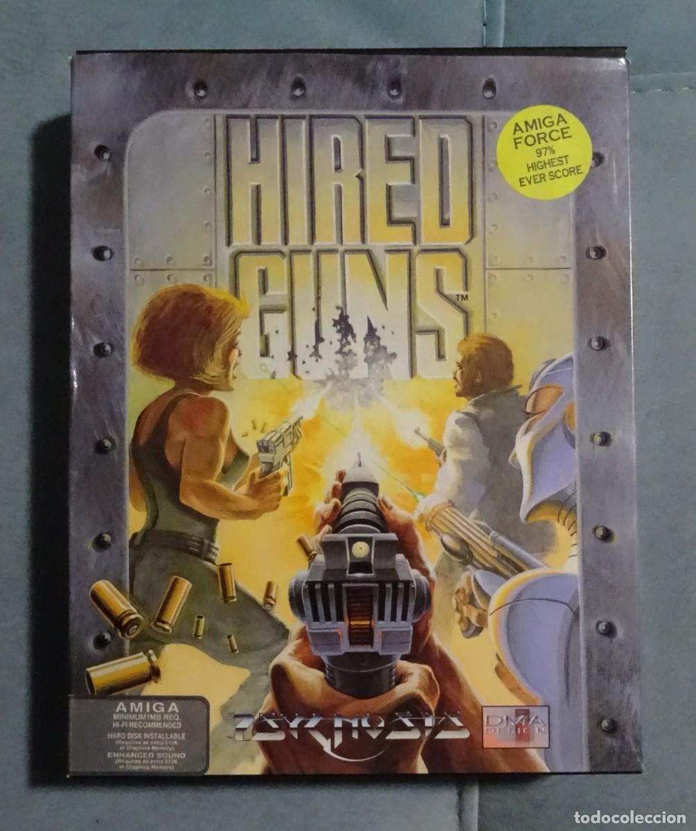 Videojuegos y consolas: HIRED GUNS. PSYGNOSIS. COMMODORE AMIGA. &iexcl;FUNCIONANDO! - Foto 1