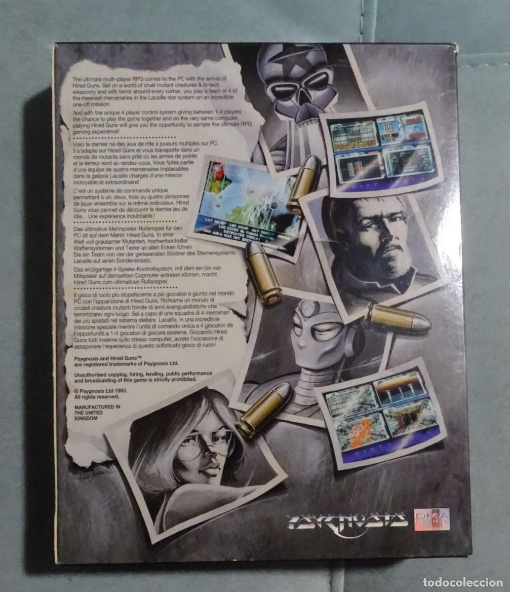 Videojuegos y consolas: HIRED GUNS. PSYGNOSIS. COMMODORE AMIGA. &iexcl;FUNCIONANDO! - Foto 2