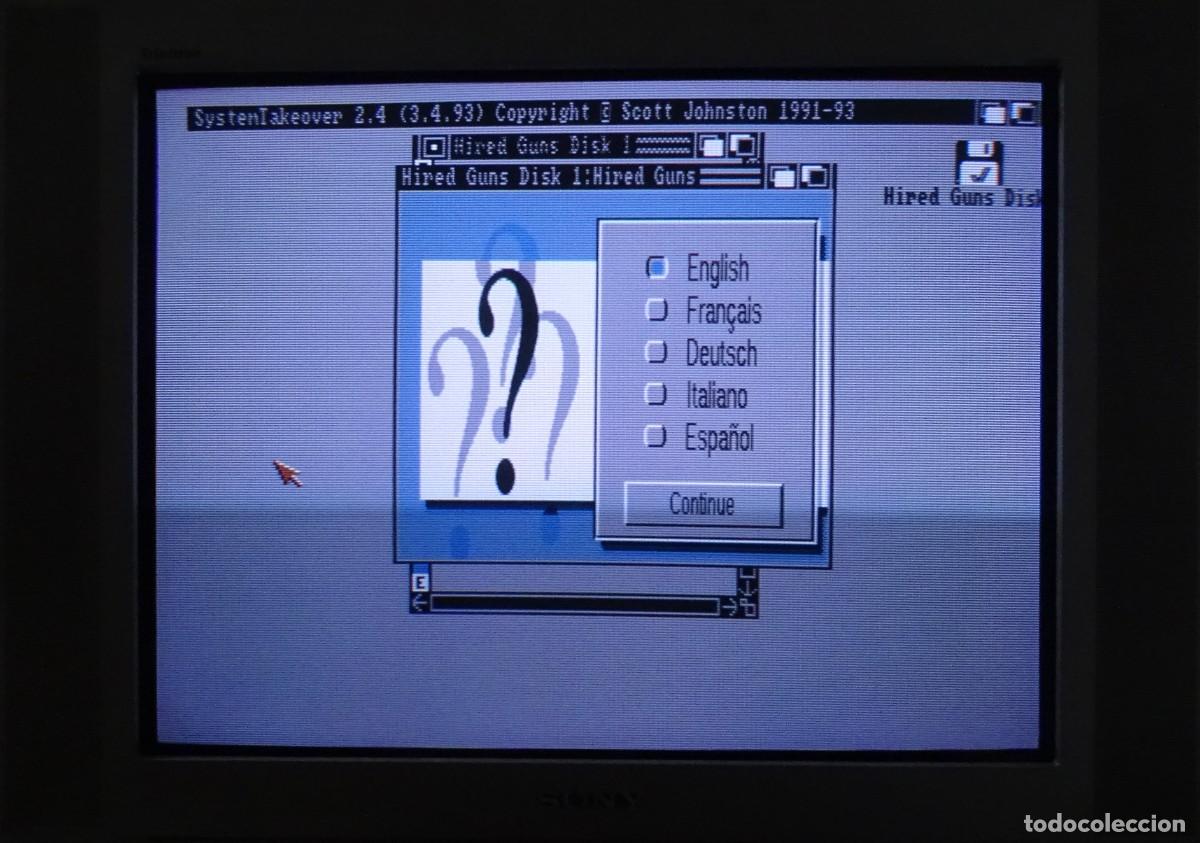 Videojuegos y consolas: HIRED GUNS. PSYGNOSIS. COMMODORE AMIGA. &iexcl;FUNCIONANDO! - Foto 19