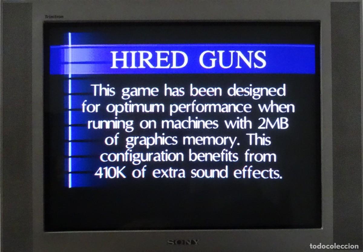 Videojuegos y consolas: HIRED GUNS. PSYGNOSIS. COMMODORE AMIGA. &iexcl;FUNCIONANDO! - Foto 22