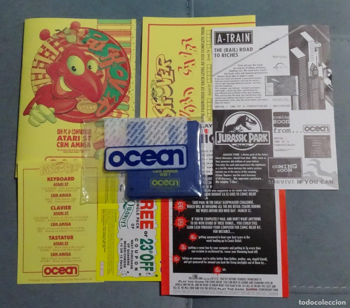 Videojuegos y consolas: PUSHOVER (PUSH-OVER). OCEAN. COMMODORE AMIGA. &iexcl;FUNCIONANDO! - Foto 9