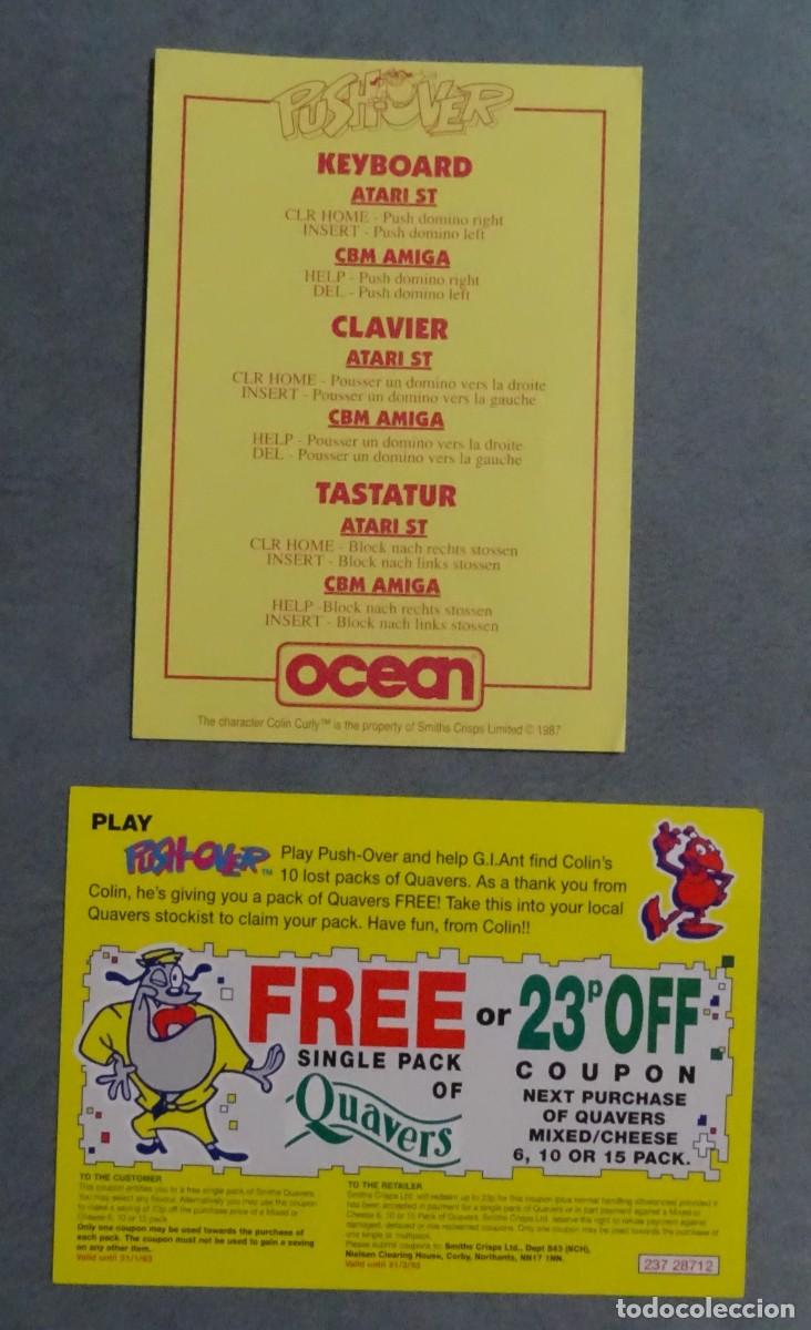 Videojuegos y consolas: PUSHOVER (PUSH-OVER). OCEAN. COMMODORE AMIGA. &iexcl;FUNCIONANDO! - Foto 10