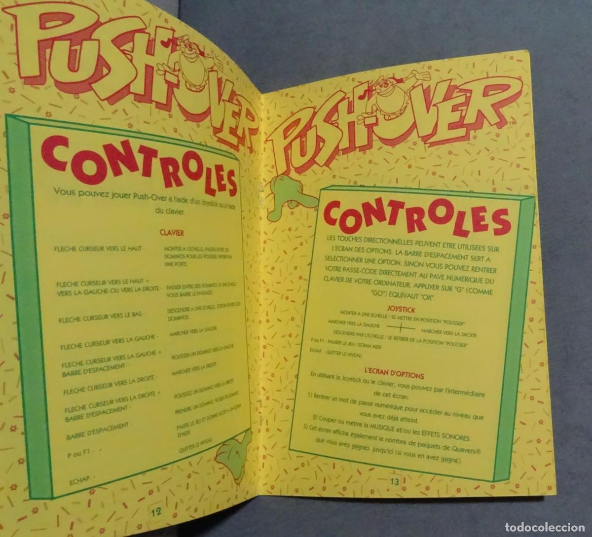 Videojuegos y consolas: PUSHOVER (PUSH-OVER). OCEAN. COMMODORE AMIGA. &iexcl;FUNCIONANDO! - Foto 15