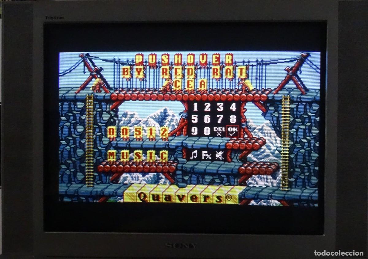 Videojuegos y consolas: PUSHOVER (PUSH-OVER). OCEAN. COMMODORE AMIGA. &iexcl;FUNCIONANDO! - Foto 18