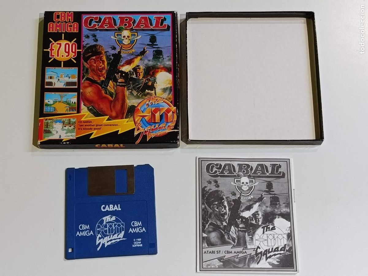 Videojuegos y consolas: Juego Amiga Cabal en caja - Foto 1