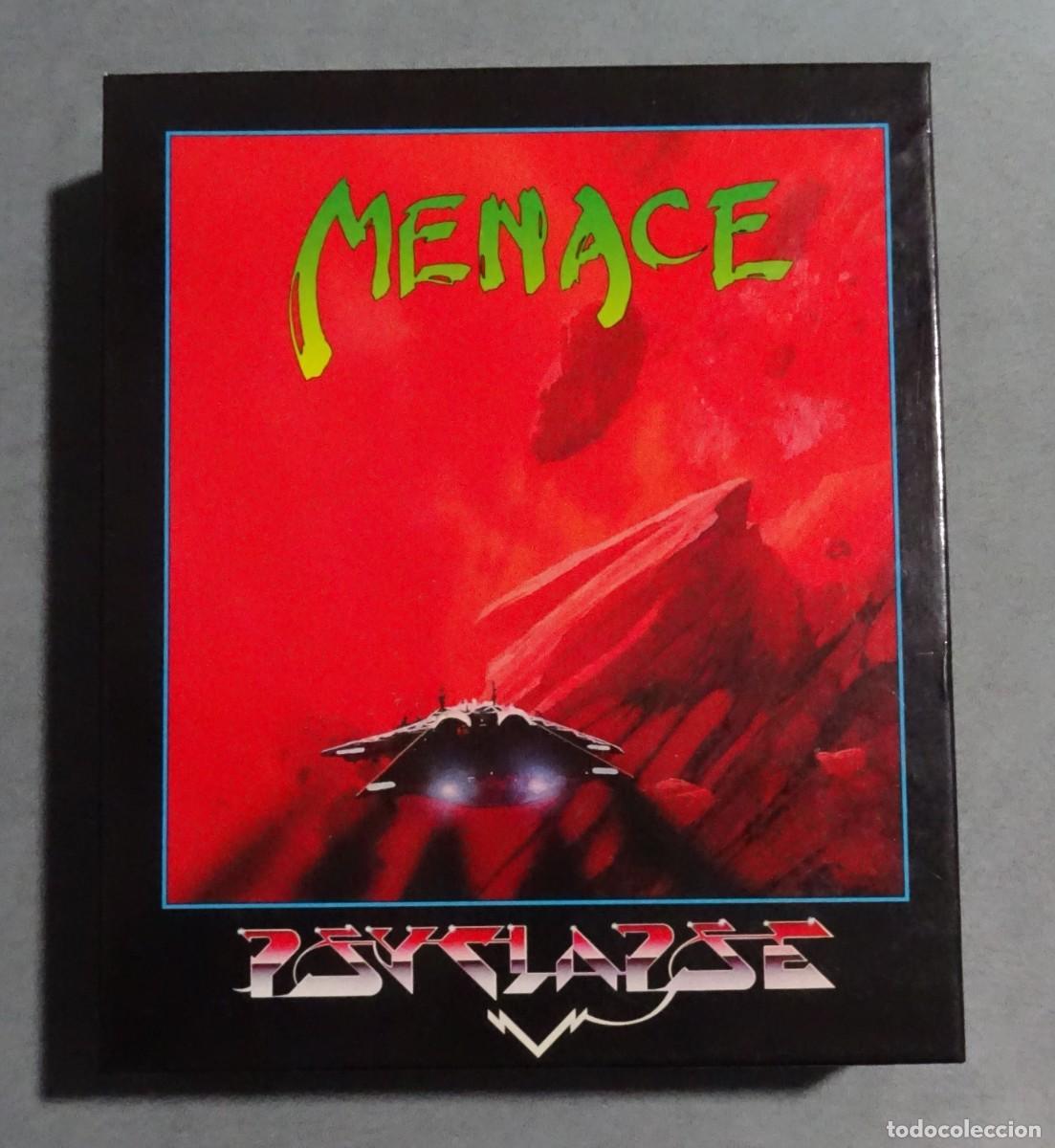 Videojuegos y consolas: MENACE. PSYCLAPSE - PSYGNOSIS. COMMODORE AMIGA. &iexcl;FUNCIONANDO! - Foto 1