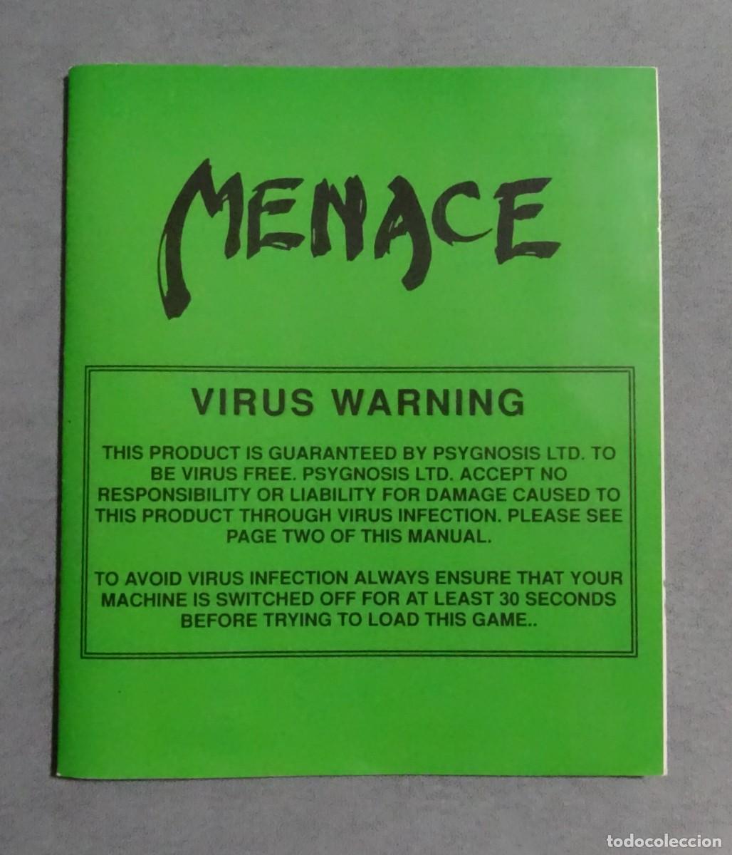 Videojuegos y consolas: MENACE. PSYCLAPSE - PSYGNOSIS. COMMODORE AMIGA. &iexcl;FUNCIONANDO! - Foto 10