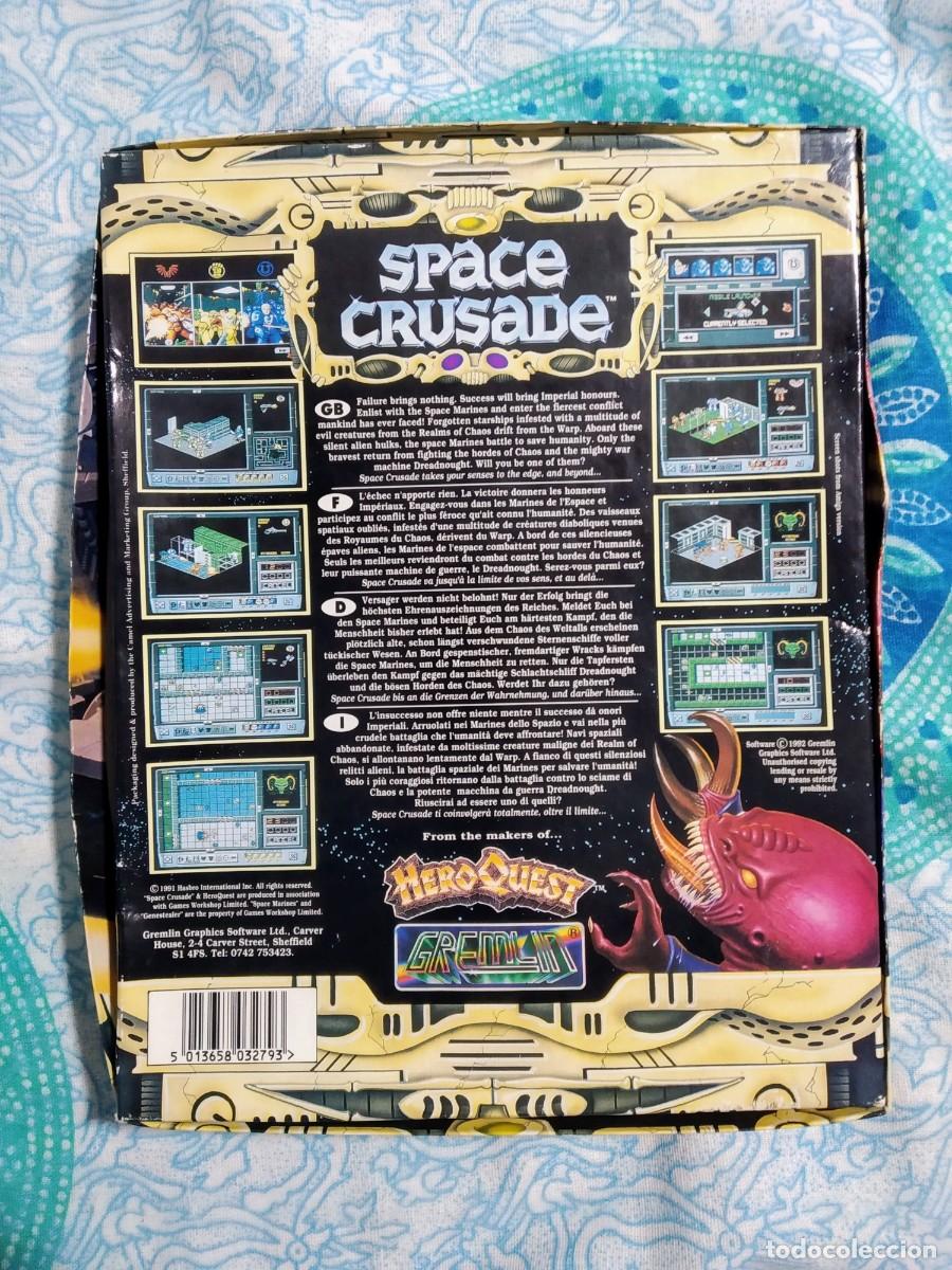 Videojuegos y consolas: SPACE CRUSADE. GREMLIN GRAPHICS. COMMODORE AMIGA. &iexcl;FUNCIONANDO! - Foto 2