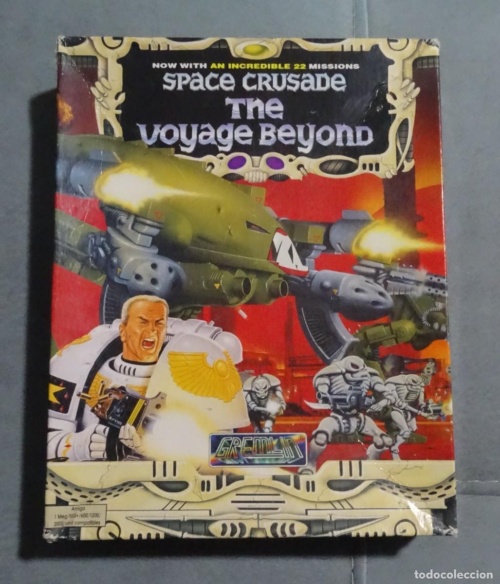 Videojuegos y Consolas: SPACE CRUSADE: THE VOYAGE BEYOND. GREMLIN GRAPHICS. COMMODORE AMIGA. &iexcl;FUNCIONANDO!