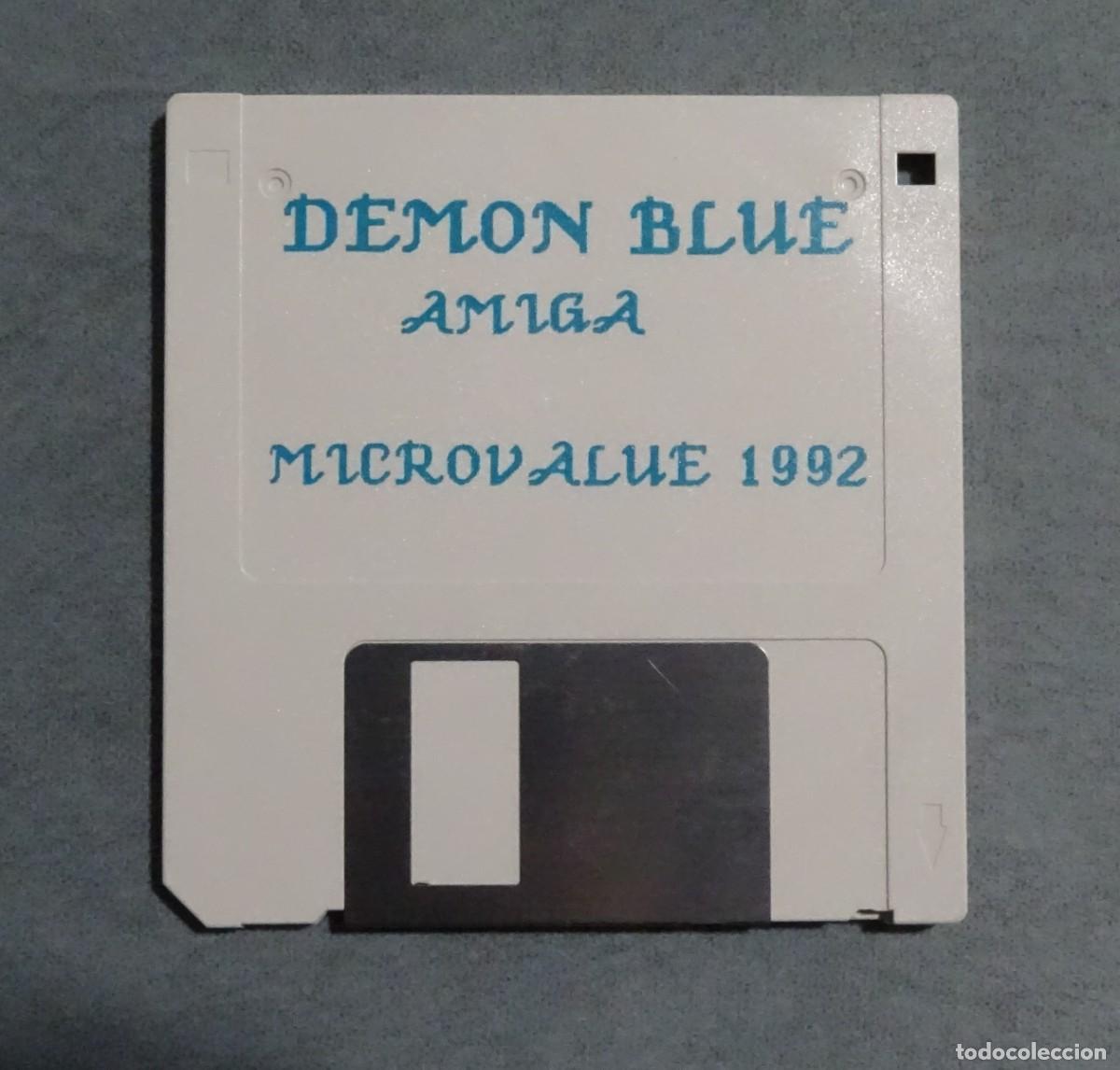 Videojuegos y consolas: DEMON BLUE. MICROVALUE. COMMODORE AMIGA. &iexcl;FUNCIONANDO! - Foto 11