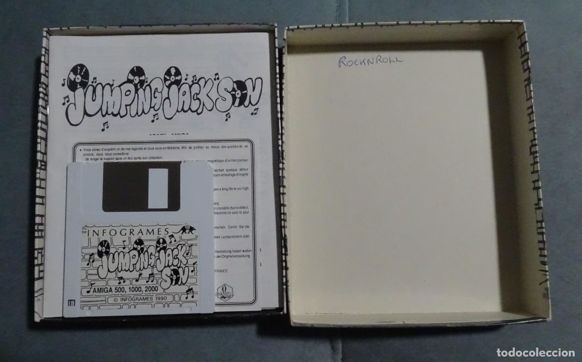Videojuegos y consolas: JUMPING JACKSON (JUMPING JACKSON). INFOGRAMES. COMMODORE AMIGA. &iexcl;FUNCIONANDO! - Foto 7