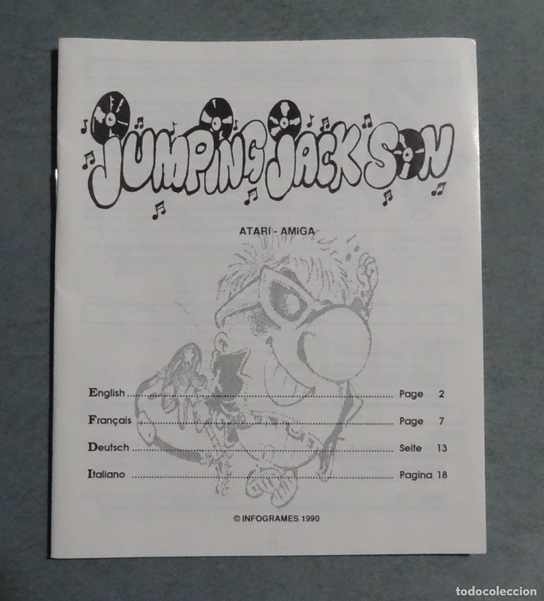 Videojuegos y consolas: JUMPING JACKSON (JUMPING JACKSON). INFOGRAMES. COMMODORE AMIGA. &iexcl;FUNCIONANDO! - Foto 10