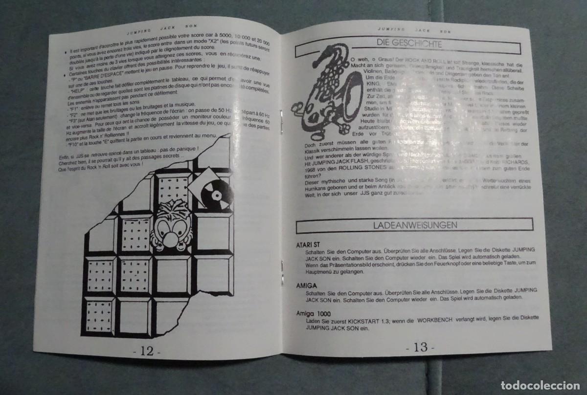Videojuegos y consolas: JUMPING JACKSON (JUMPING JACKSON). INFOGRAMES. COMMODORE AMIGA. &iexcl;FUNCIONANDO! - Foto 12