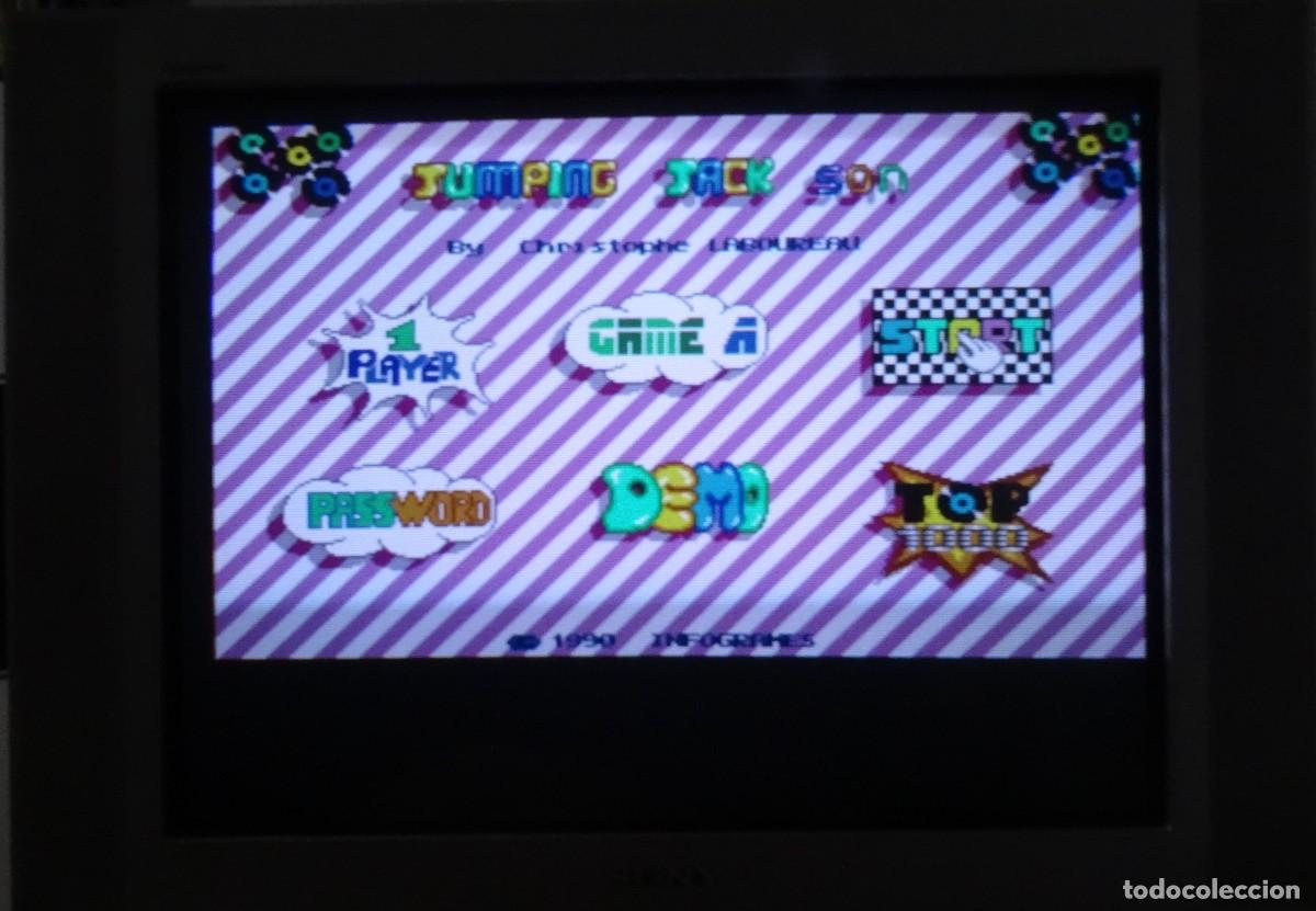 Videojuegos y consolas: JUMPING JACKSON (JUMPING JACKSON). INFOGRAMES. COMMODORE AMIGA. &iexcl;FUNCIONANDO! - Foto 16
