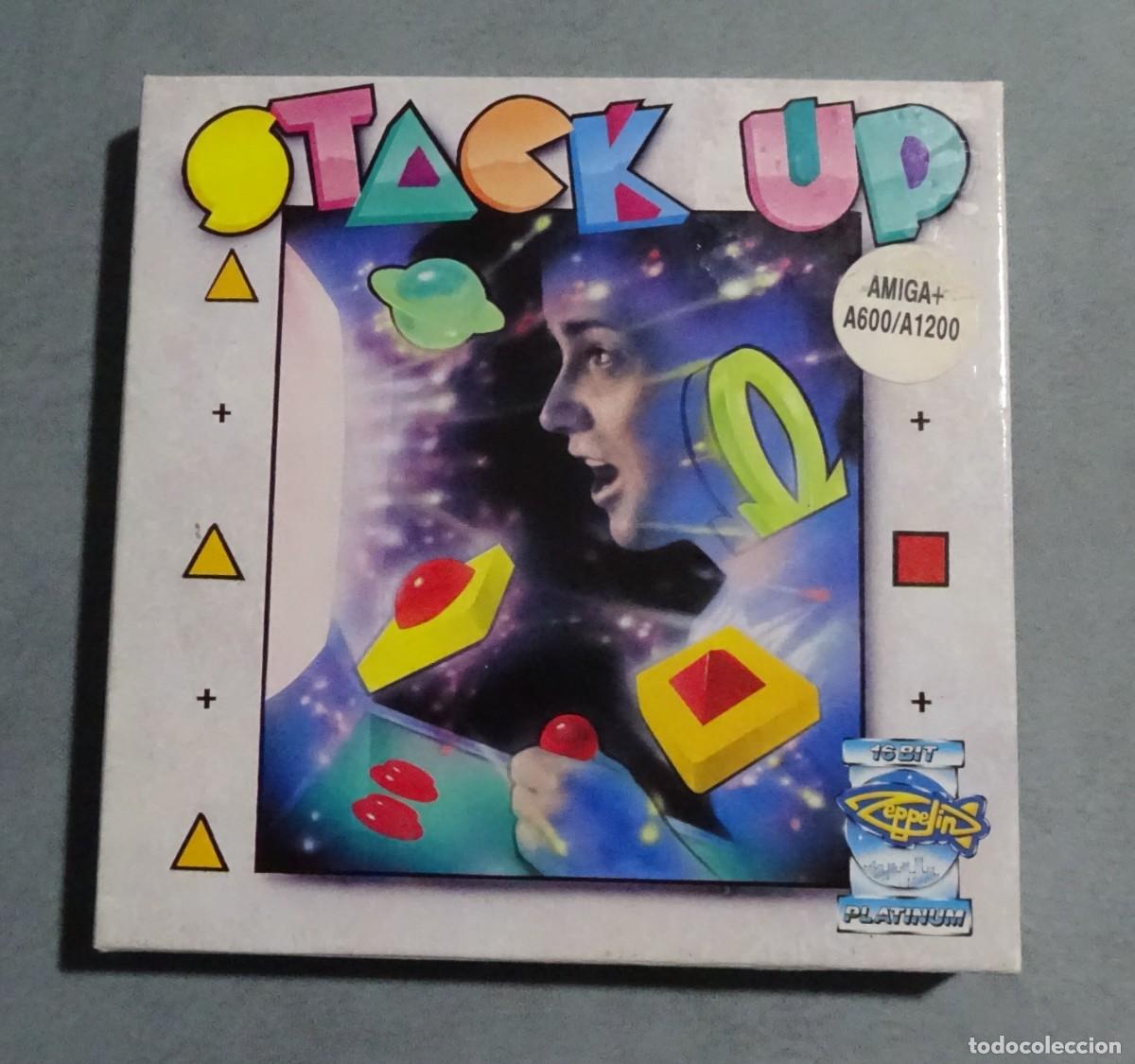 Videojuegos y Consolas: STACK UP. ZEPPELIN GAMES. COMMODORE AMIGA. &iexcl;FUNCIONANDO!
