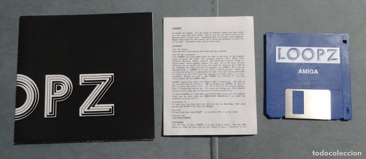 Videojuegos y consolas: LOOPZ + POSTER. AUDIOGENIC. COMMODORE AMIGA. &iexcl;FUNCIONANDO! - Foto 9