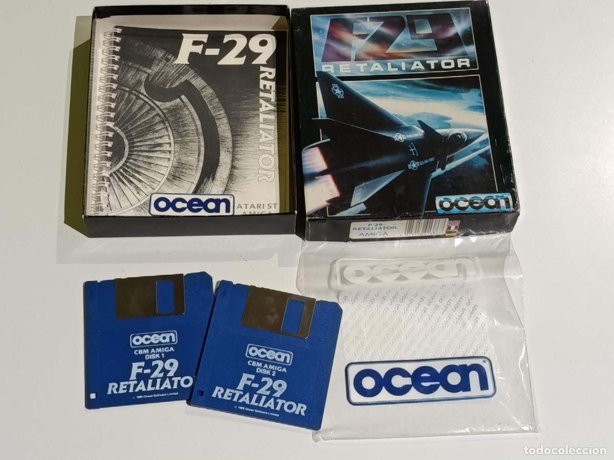 Videojuegos y Consolas: Amiga f29 retaliator en caja