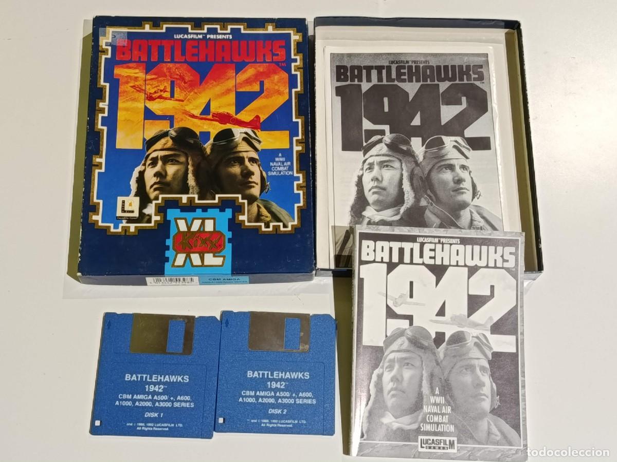 Videojuegos y Consolas: Juego Amiga battlehawks 1942 en caja