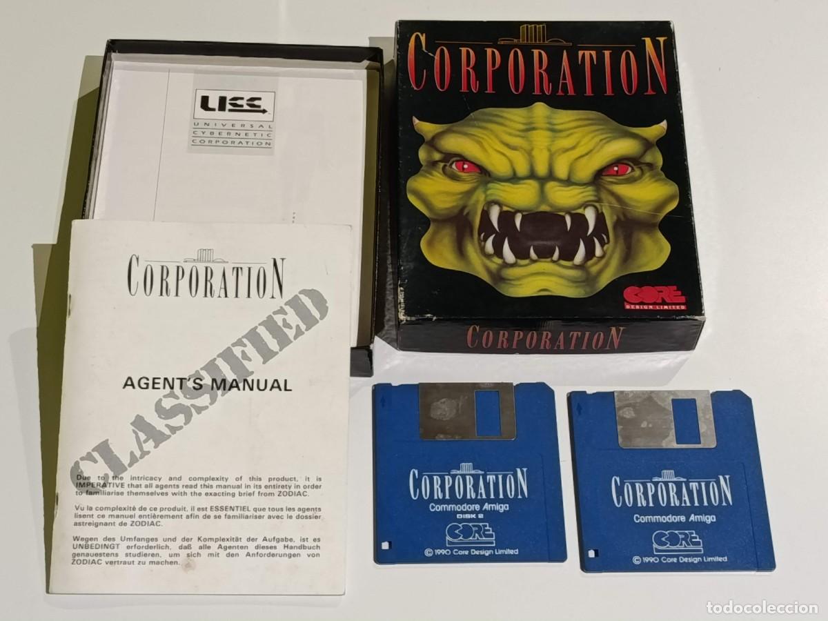 Videojuegos y Consolas: Juego Amiga Corporation en caja