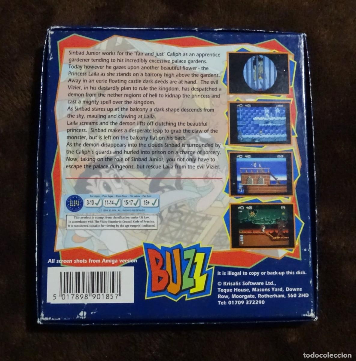 Videojuegos y consolas: ARABIAN NIGHTS. KRISALIS. COMMODORE AMIGA. &iexcl;FUNCIONANDO! - Foto 2