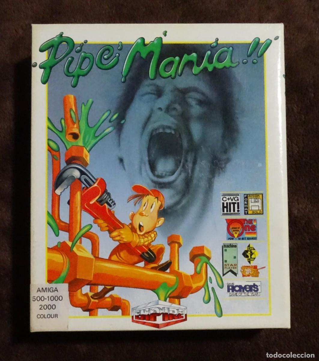 Videojuegos y Consolas: PIPE MANIA. COMMODORE AMIGA. &iexcl;FUNCIONANDO!